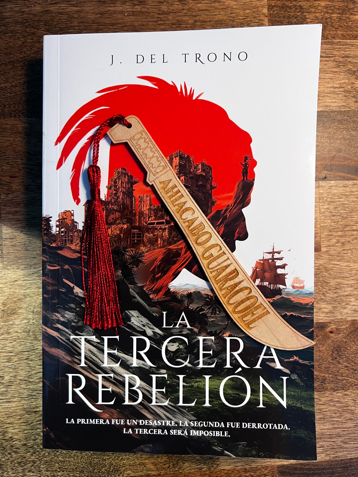 Machete Bookmark Madera