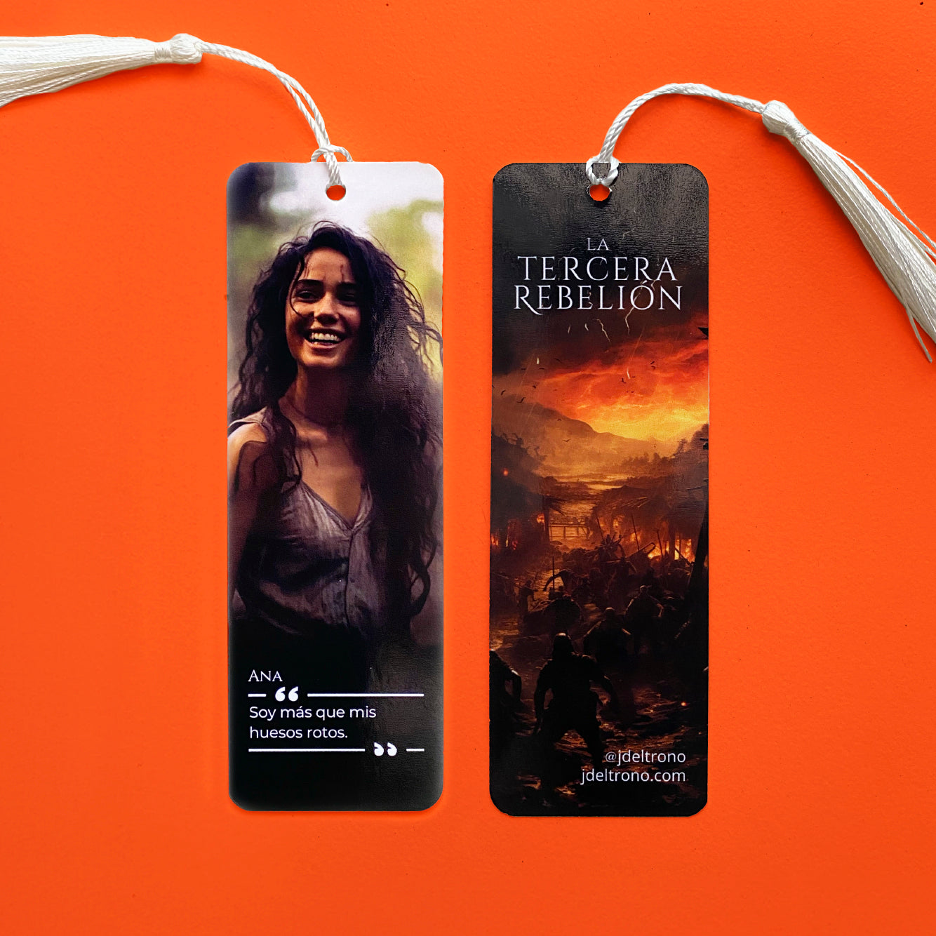 La Tercera Rebelión + 3 Bookmarks + Firmado