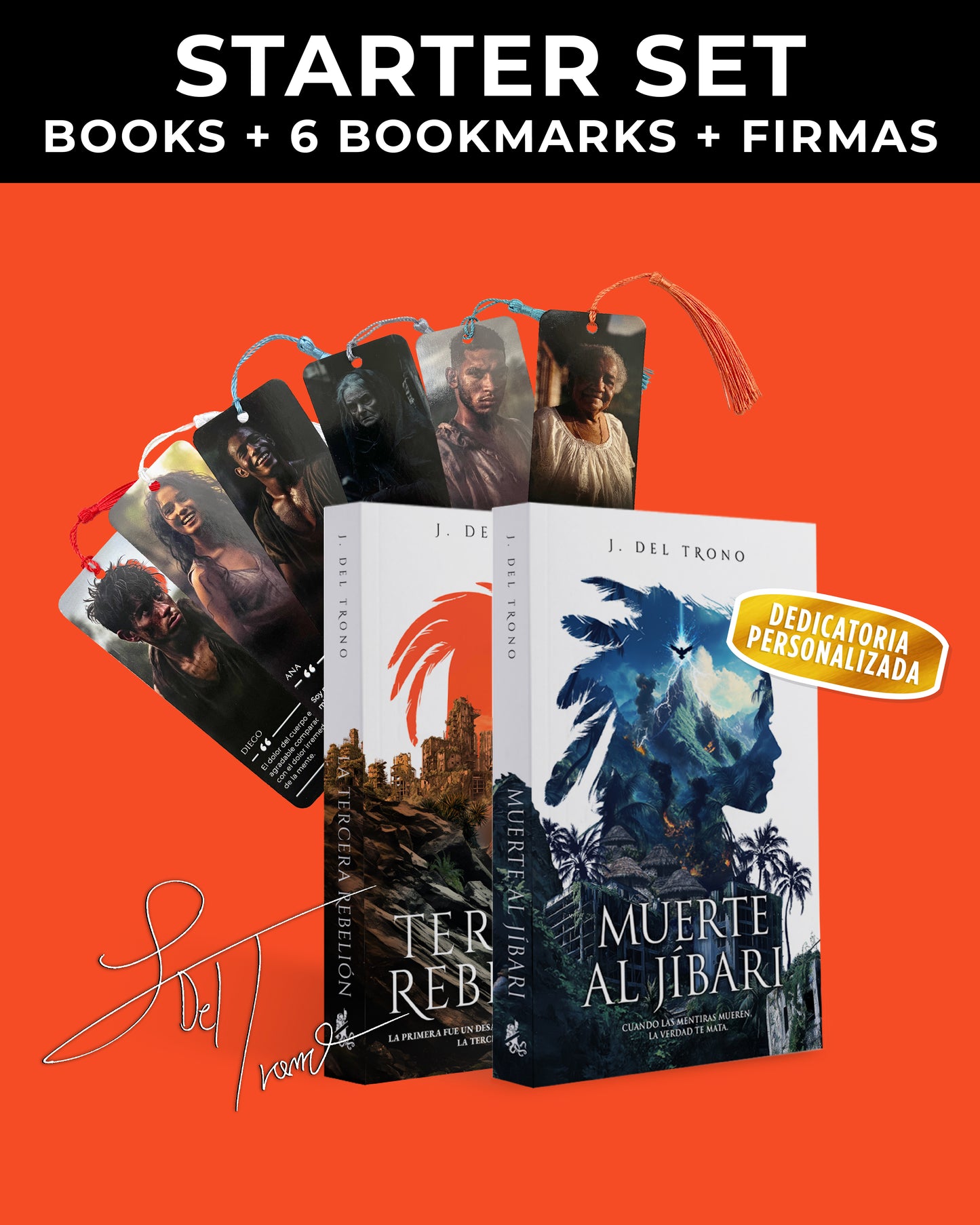 Starter Set Bunde | 2 Libros + 6 Bookmarks
