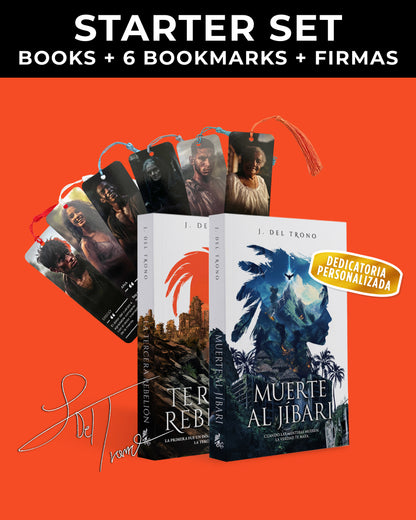 Starter Set Bunde | 2 Libros + 6 Bookmarks