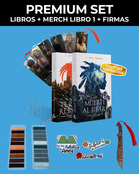 Premium Set Bundle | 2 Libros + Merch Libro 1
